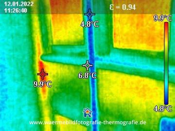 Thermografie: Fehlende Isolierung in Witten
